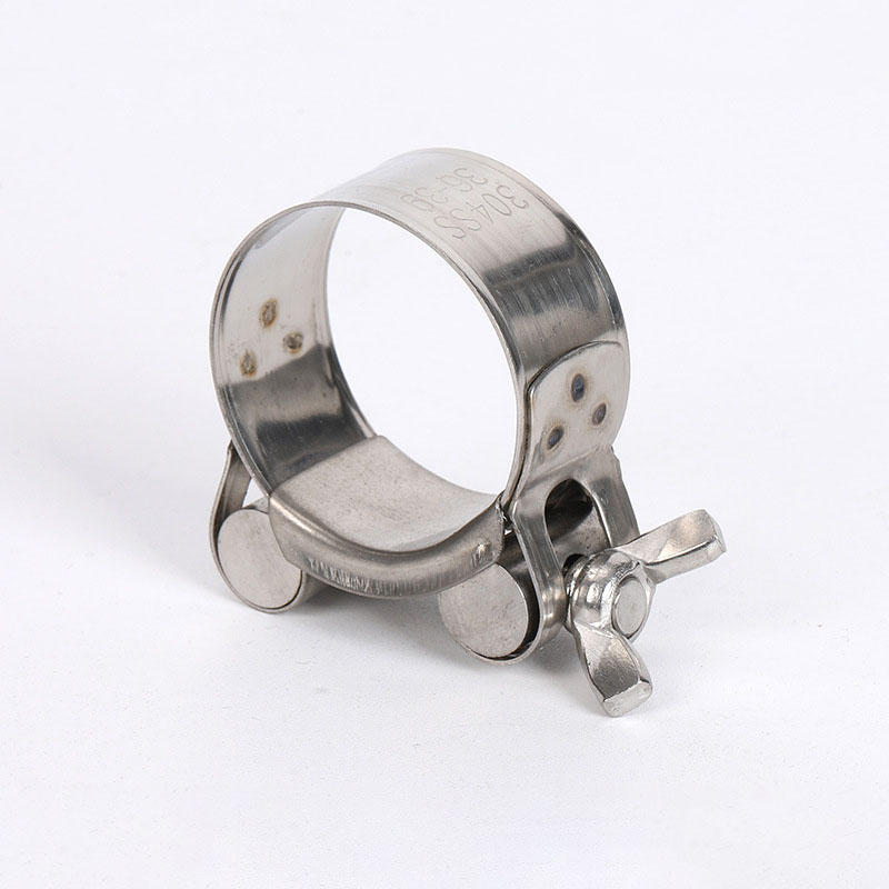 304 Stainless Steel Self-twisting European Pipe Clamp T Bolt Heavy Duty Hose Clamp