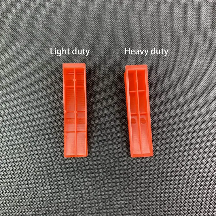 Plastic Light Duty Tile Leveling System Spacer Wedge