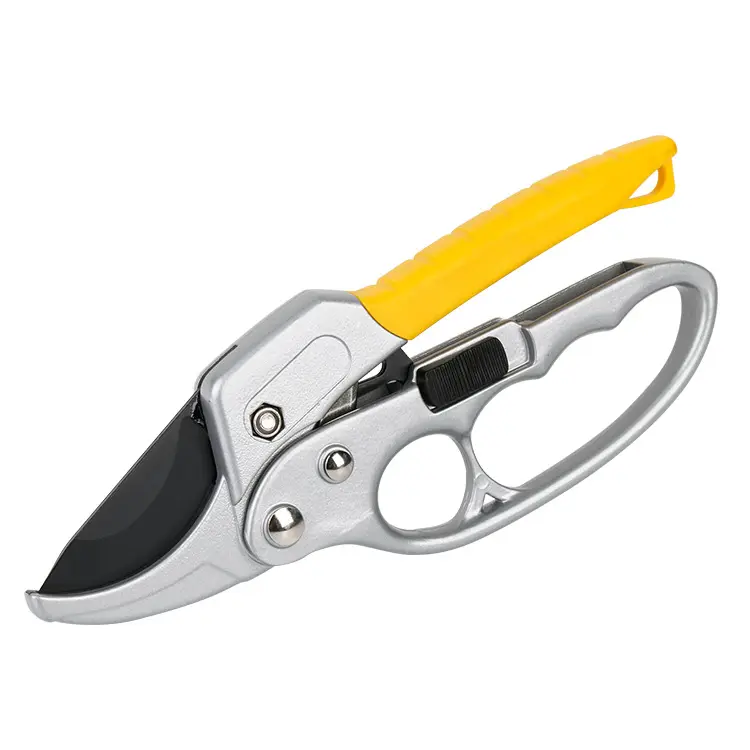 New Yellow Garden Pruning Tools Steel Alloy Branch Pruning Shears