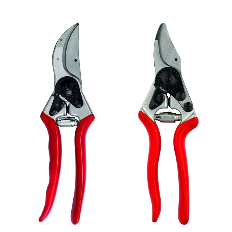 Popular Red Garden Pruning Tools Steel Alloy Bypass Pruning Shears