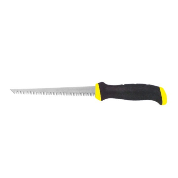 Ergonomic Handle Sawing Trimming Gardening Pruning Jab Drywall Hand Saw with Yellow Handle