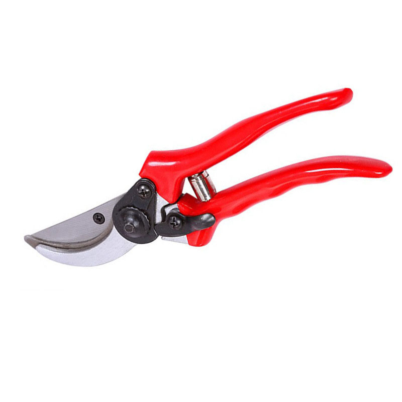 Popular Red Garden Pruning Tools Steel Alloy Bypass Pruning Shears